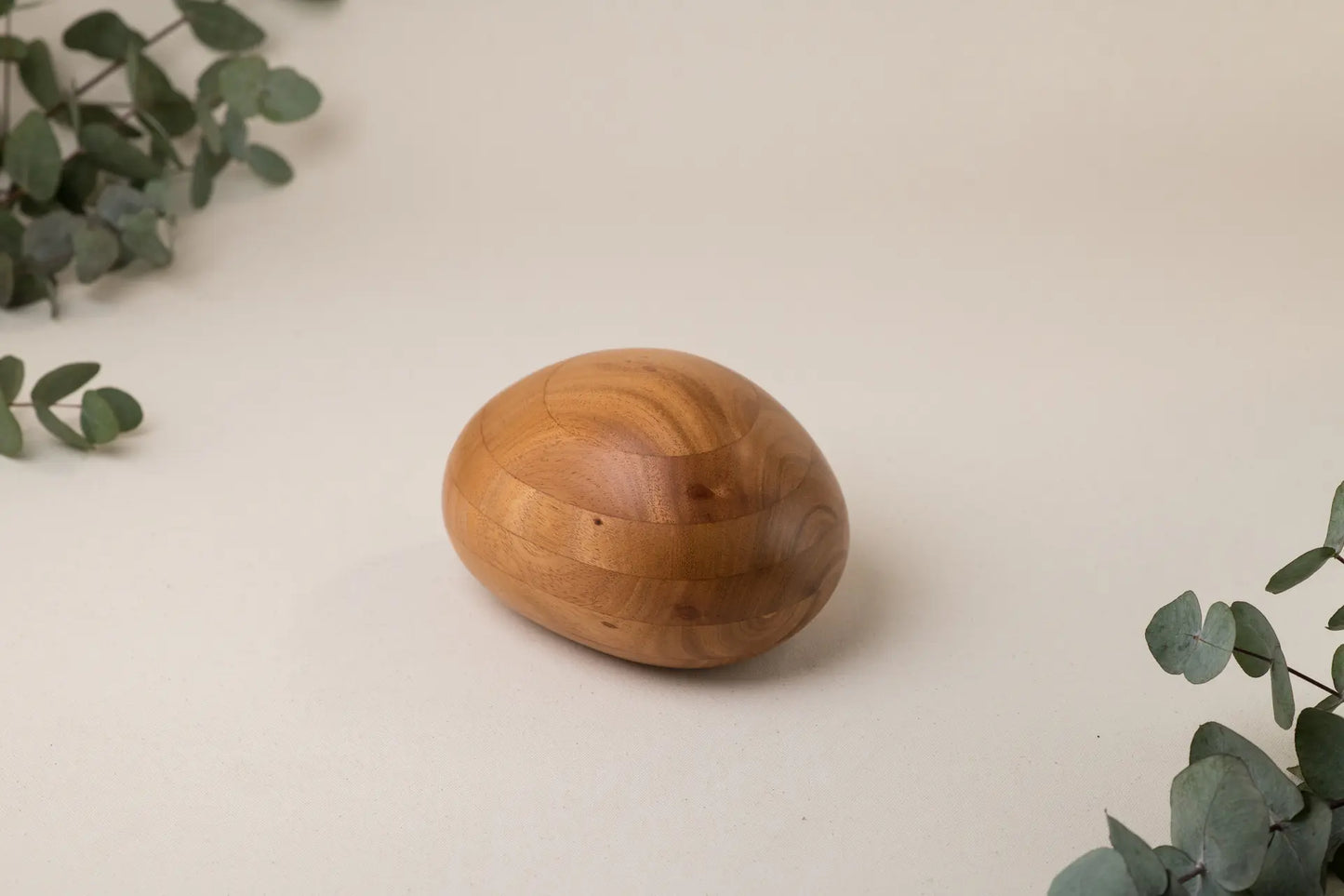 African Mahogany Urn | River Stone